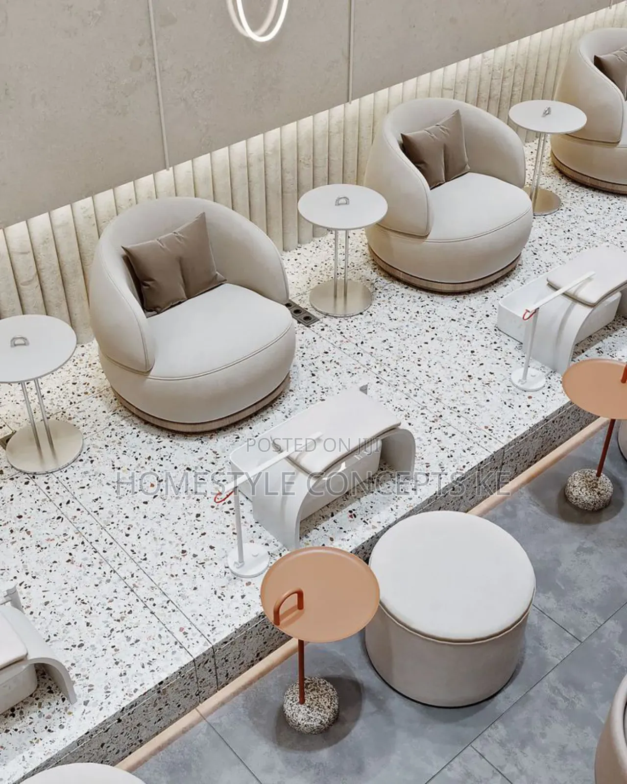 Spa Beauty Salon Manicure Pedicure Lounge Interior Design