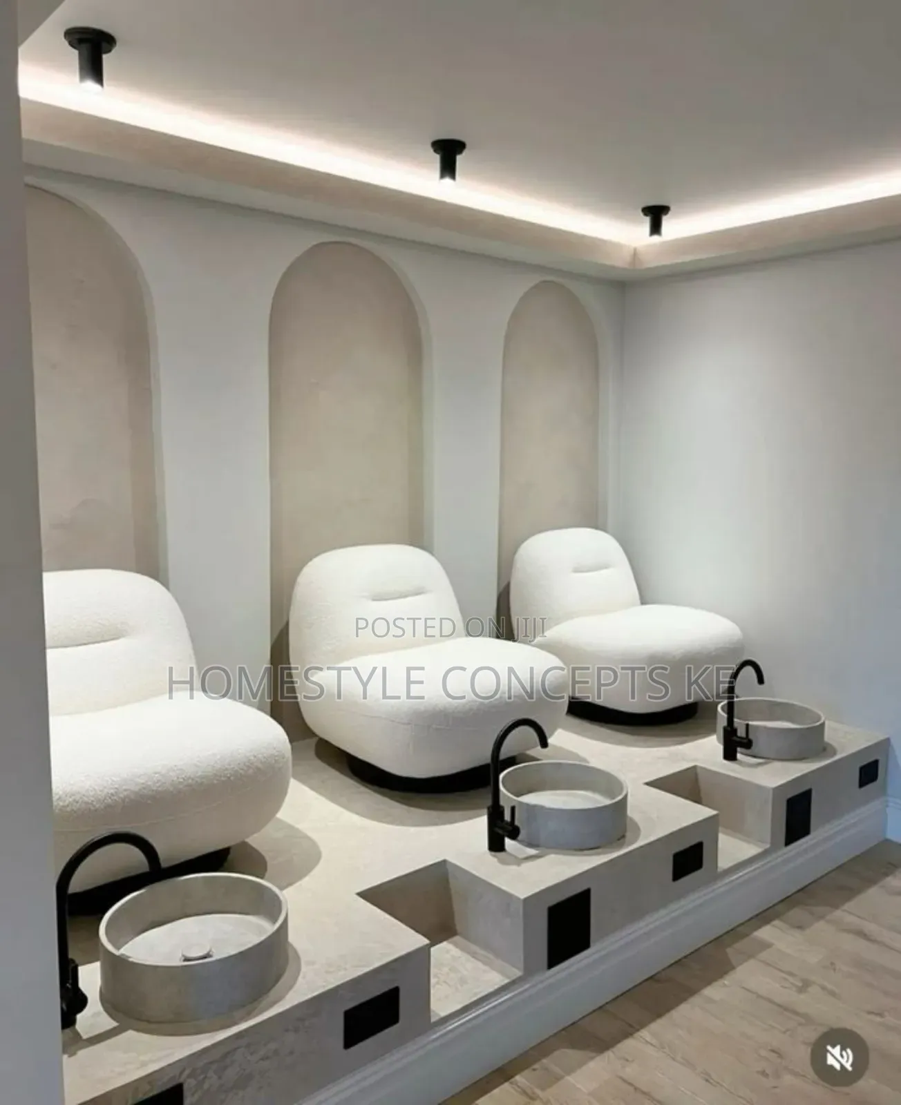 Design and Build for Pedicure Manicure Facial Beauty Spaces