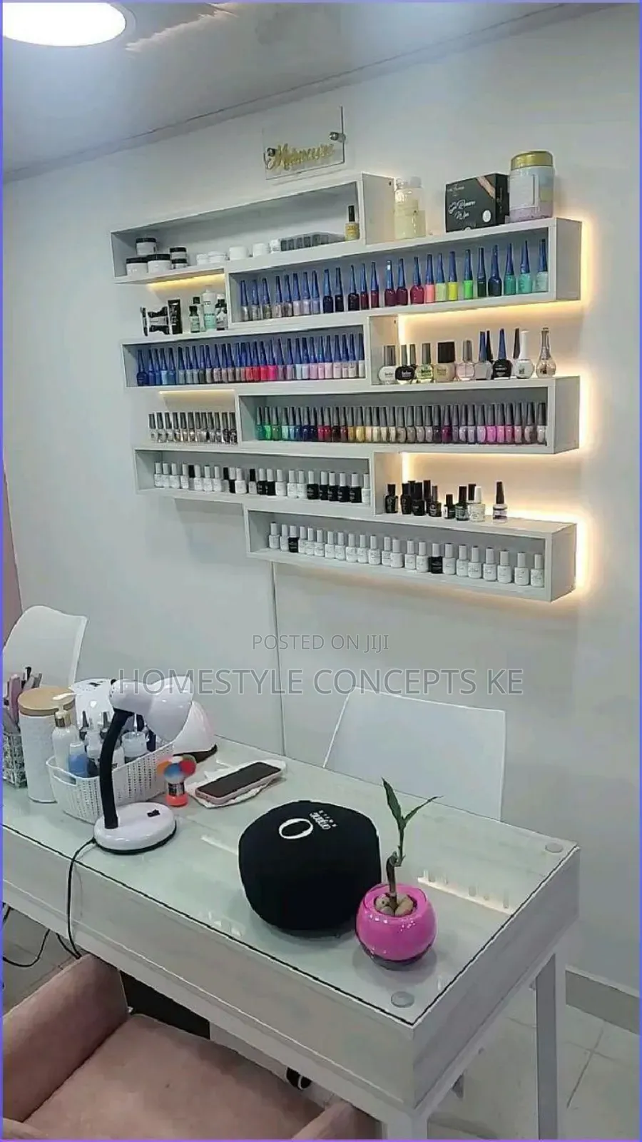 Modern Beauty Salon Nails Manicure Pedicure Interior Design