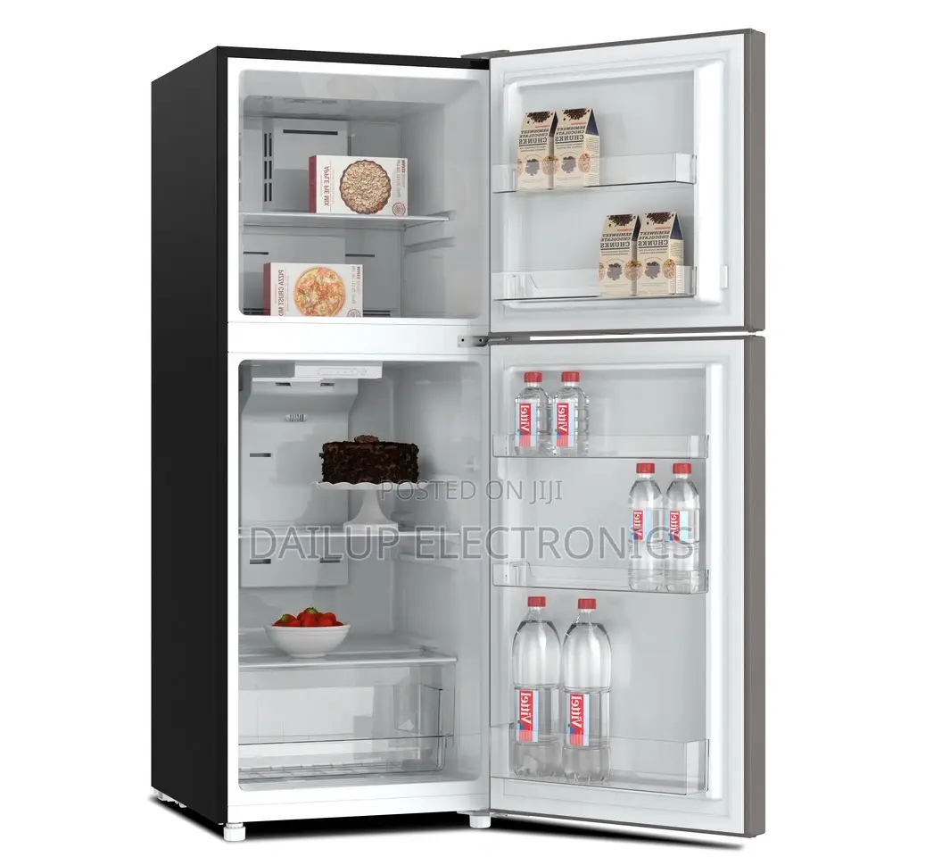 Von Vart-25nhs Double Door Fridge 220l - Silver