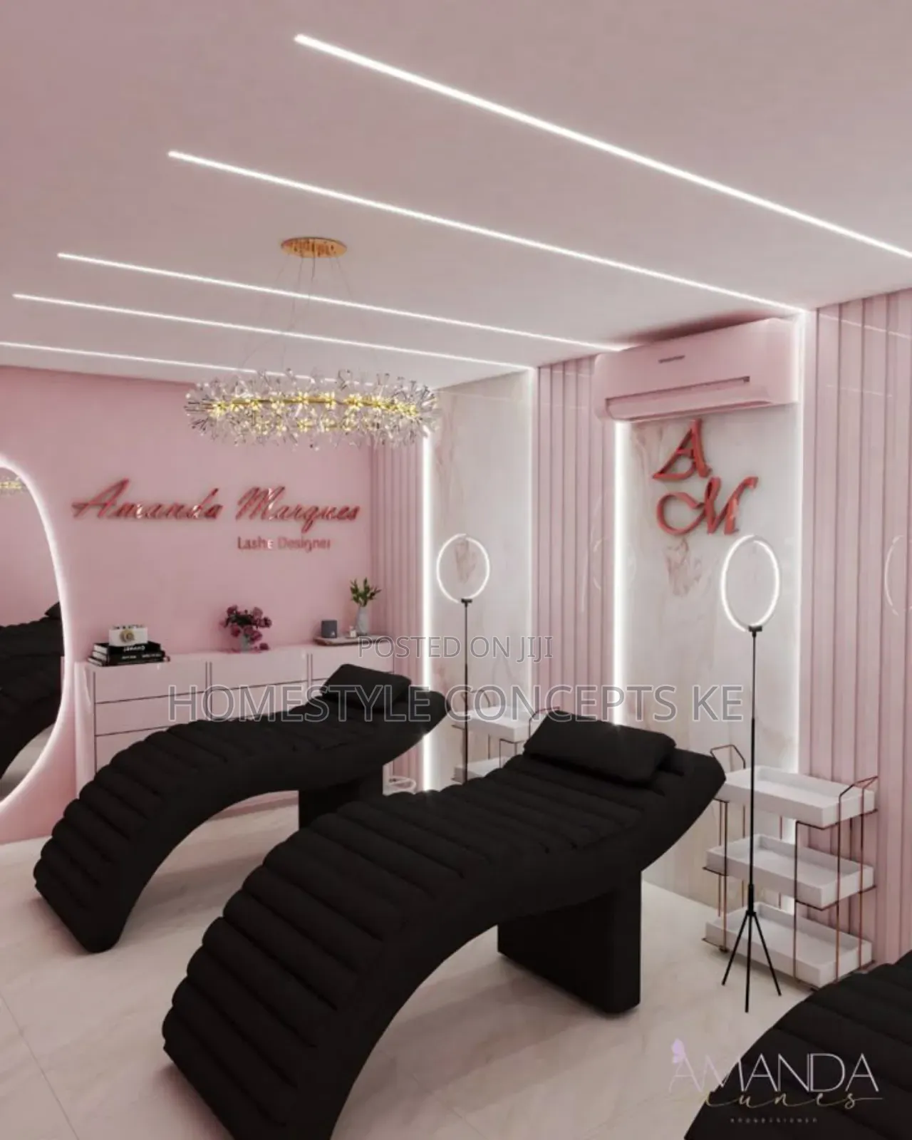 Interior Fitting Services Beauty Salon Spa Nails Shop