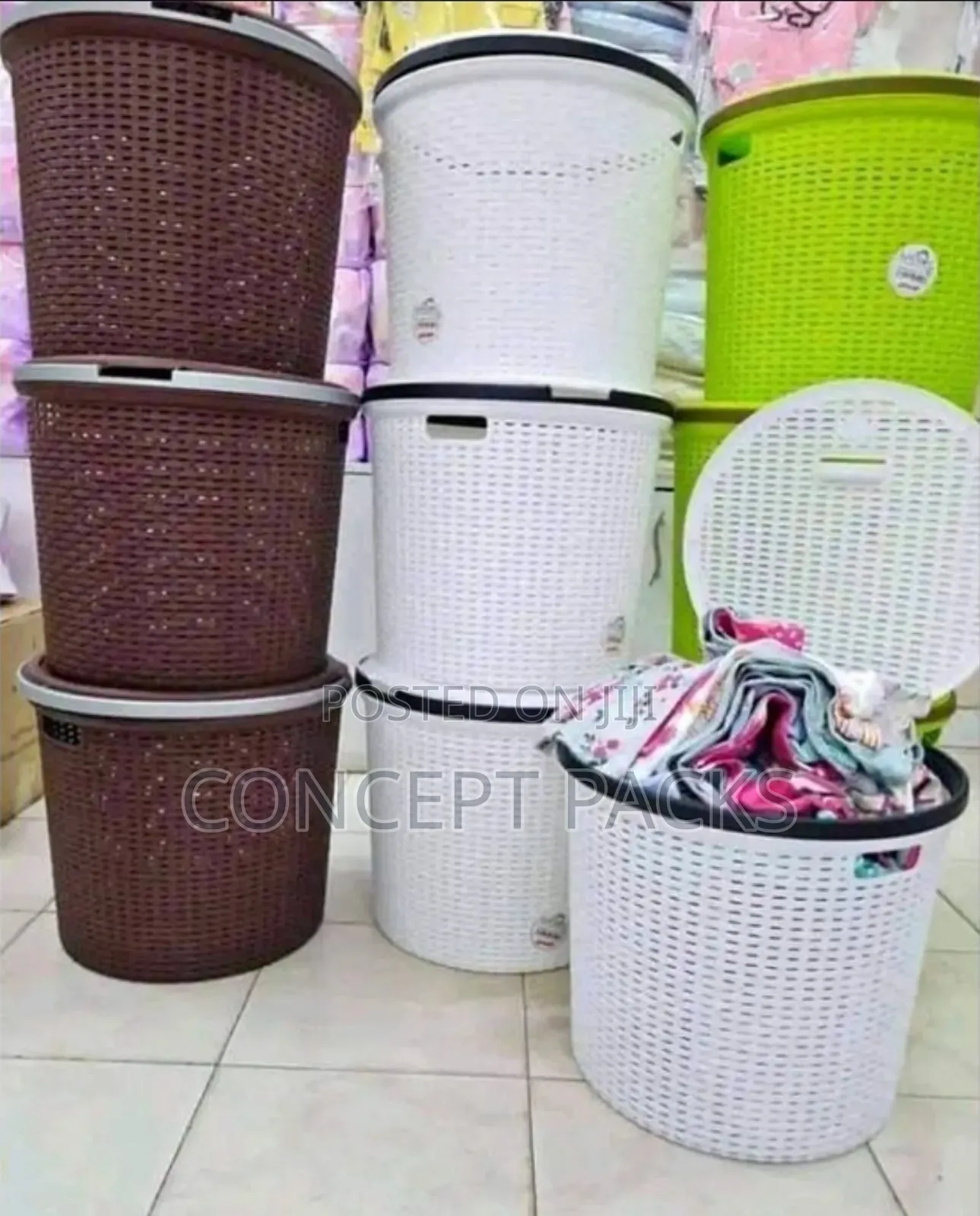 Kenstar Laundry Basket Size 36cm X 42cm