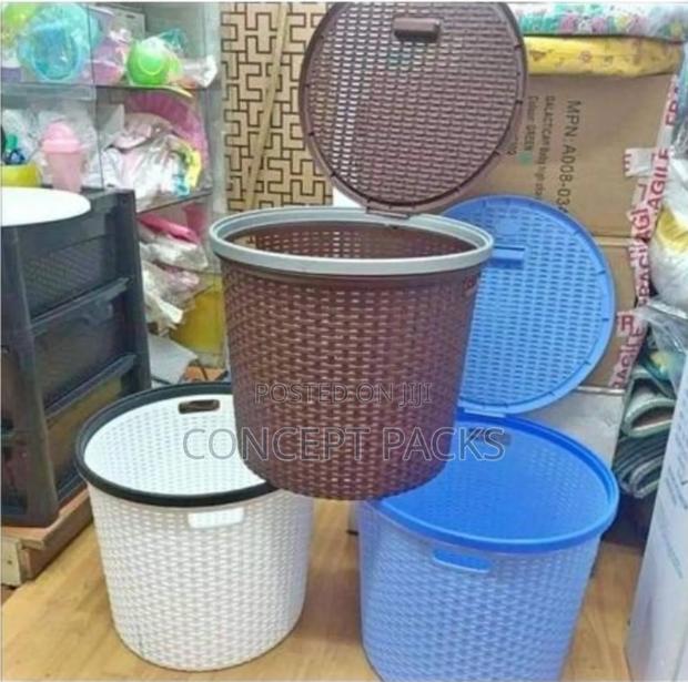 Kenstar Laundry Basket Size 36cm X 42cm - thumbnail 3