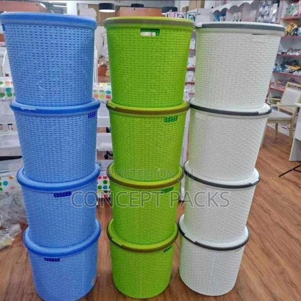 Kenstar Laundry Basket Size 36cm X 42cm - thumbnail 5