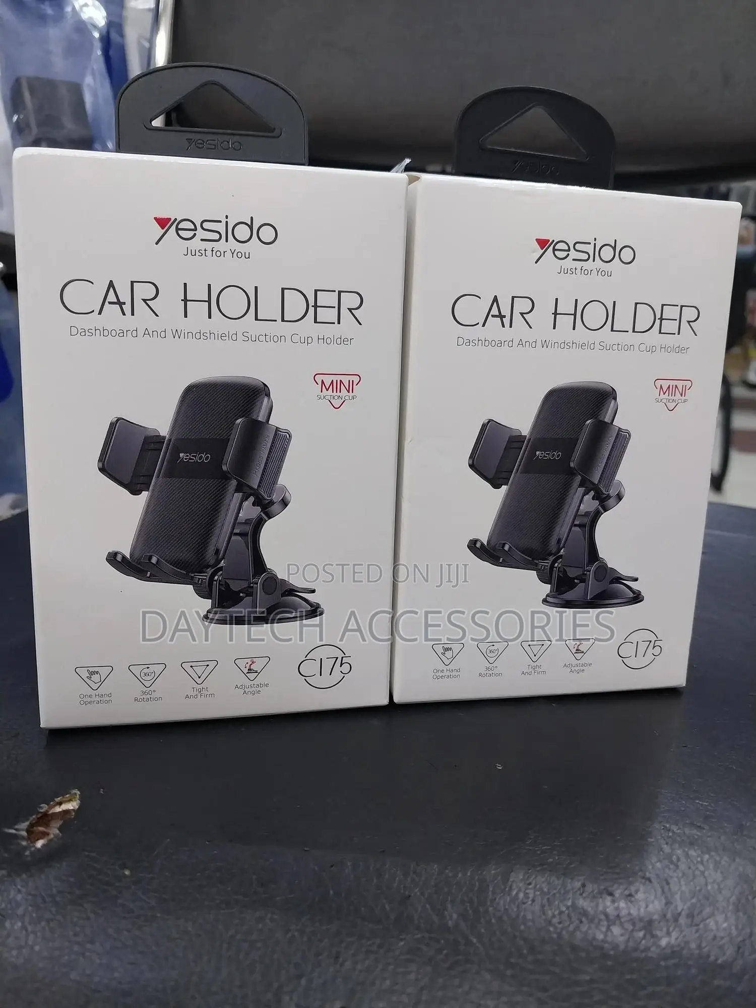 Yesido Car Holder C175 to Windshield Black