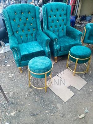 2 Styling Chairs and 2 Stools - main view