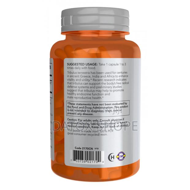 Now Tribulus 500mg 100's - thumbnail 3