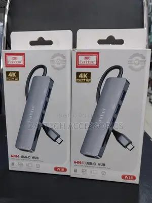 Earldom Hdmi Usb 6-in-1 Hub Adapter With Hub 3xusb 3.0