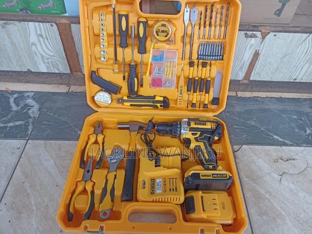 Dewalt Rechargeable Drill / Rechargeable Cordless Drill Set - main view