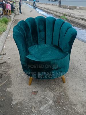 Flower Sofa Seat Single or Pedicure Seat, Green - thumbnail 2