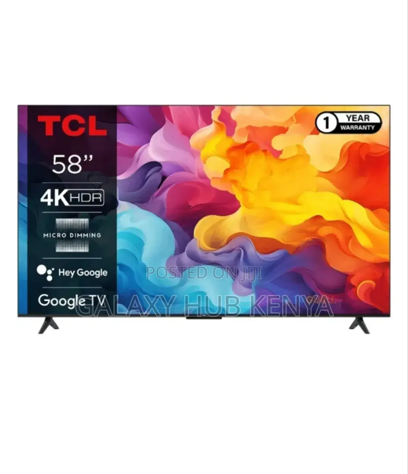 TCL 58′′ 58v6b Smart HDR Google Tv