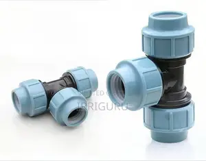 Three-Way Equal-Diameter Quick Connector