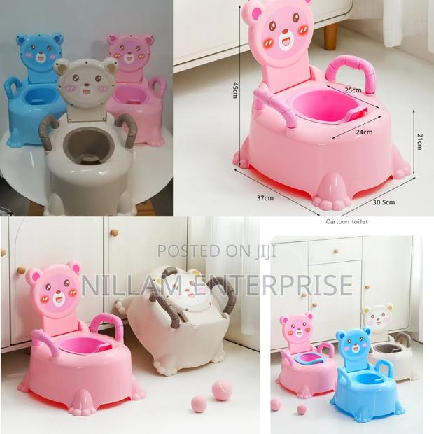 Bear Shaped Portable Baby Training Potty - main view