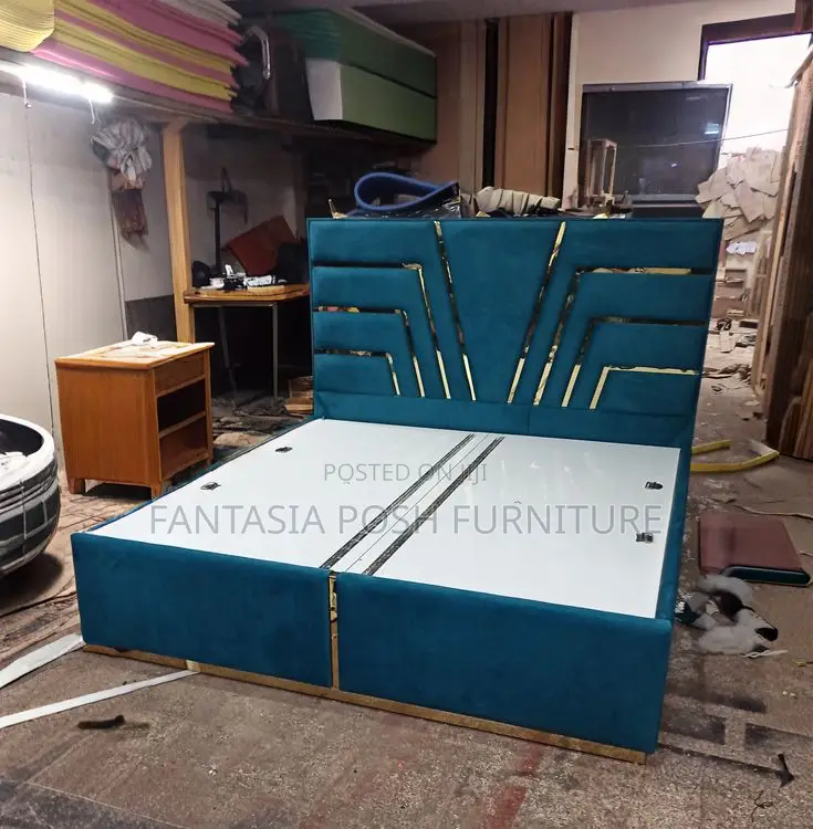 Deep Teal Blue 5*6 Mocket Bed on Sale