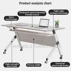 1.2m Foldable Training Office Table