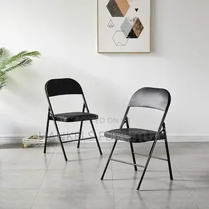 Black Foldable Training Chair