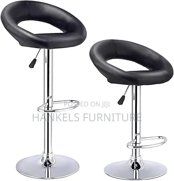 Height Adjustable Swivel Bar Stool
