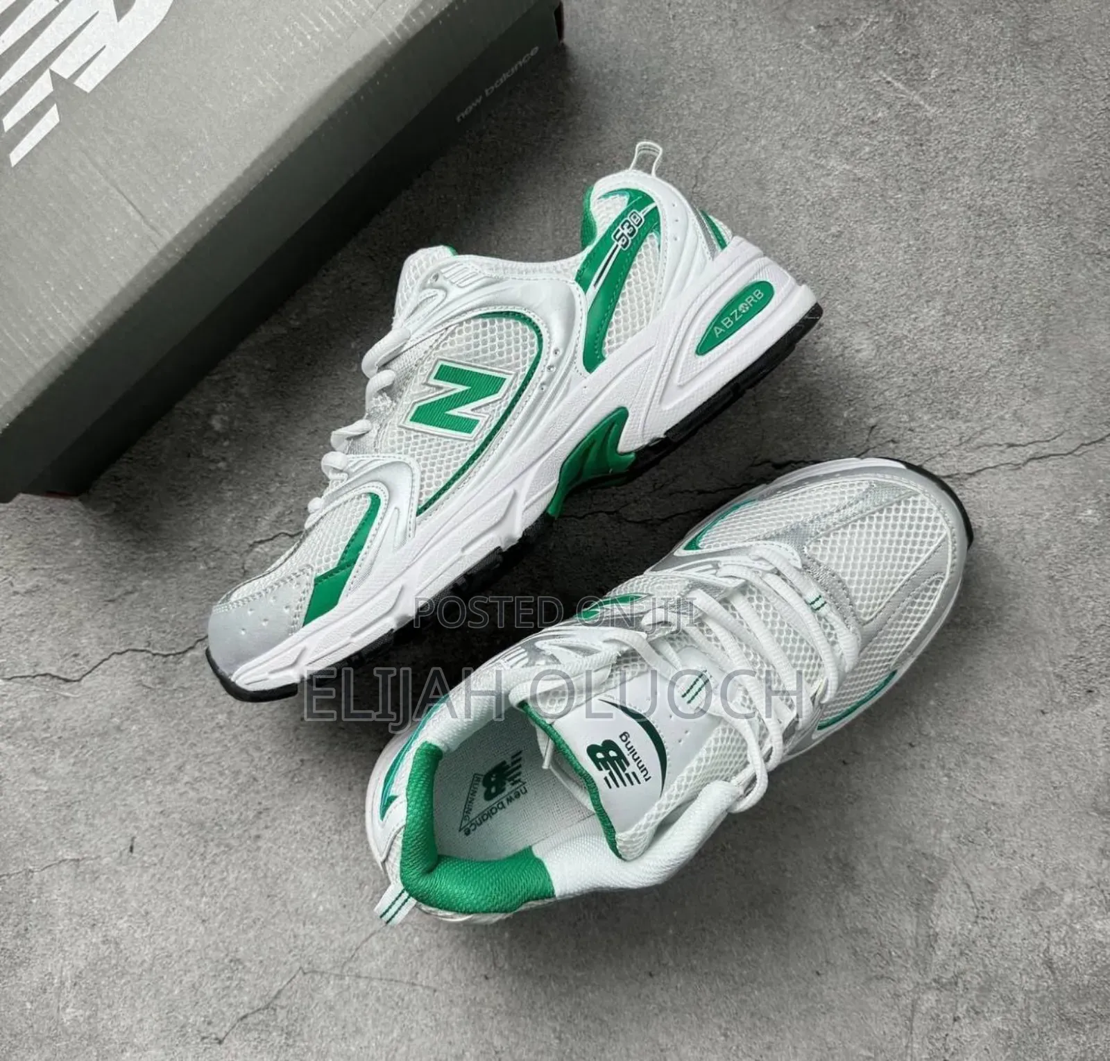 Green New Balance 530