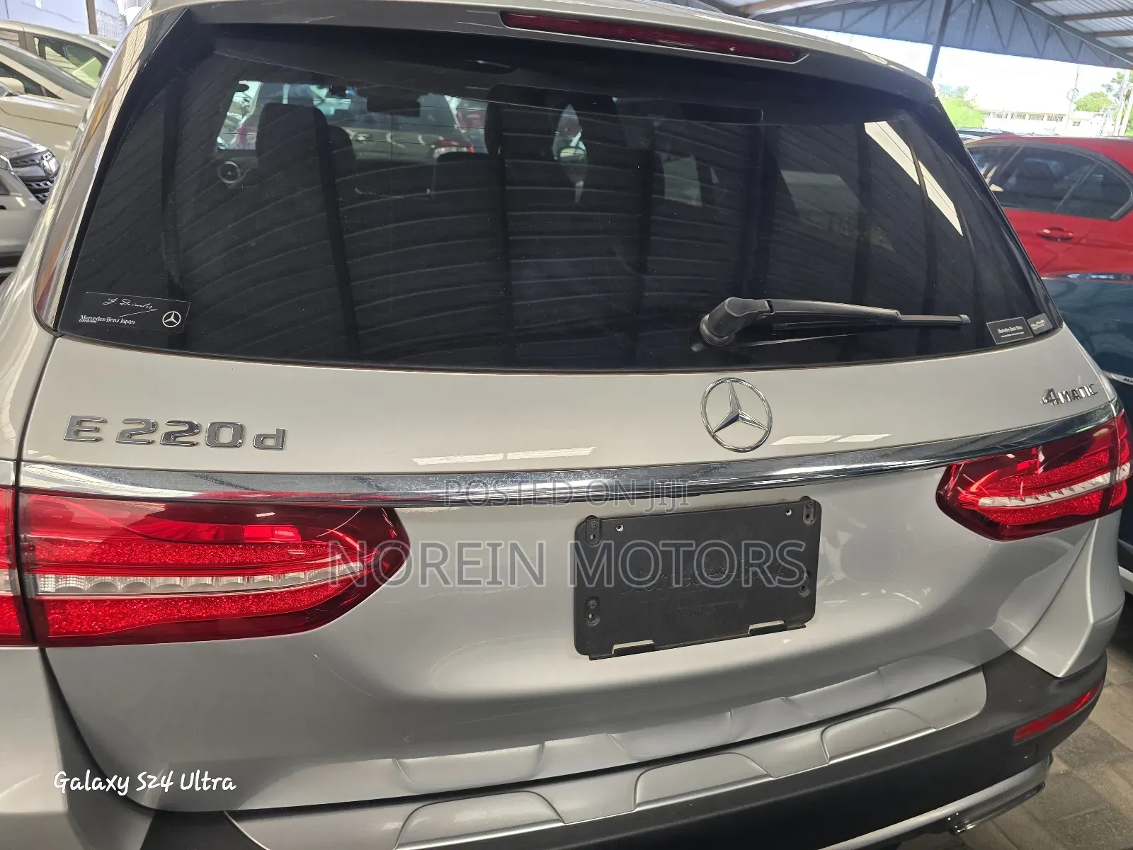 Mercedes-Benz E220 2018 Silver