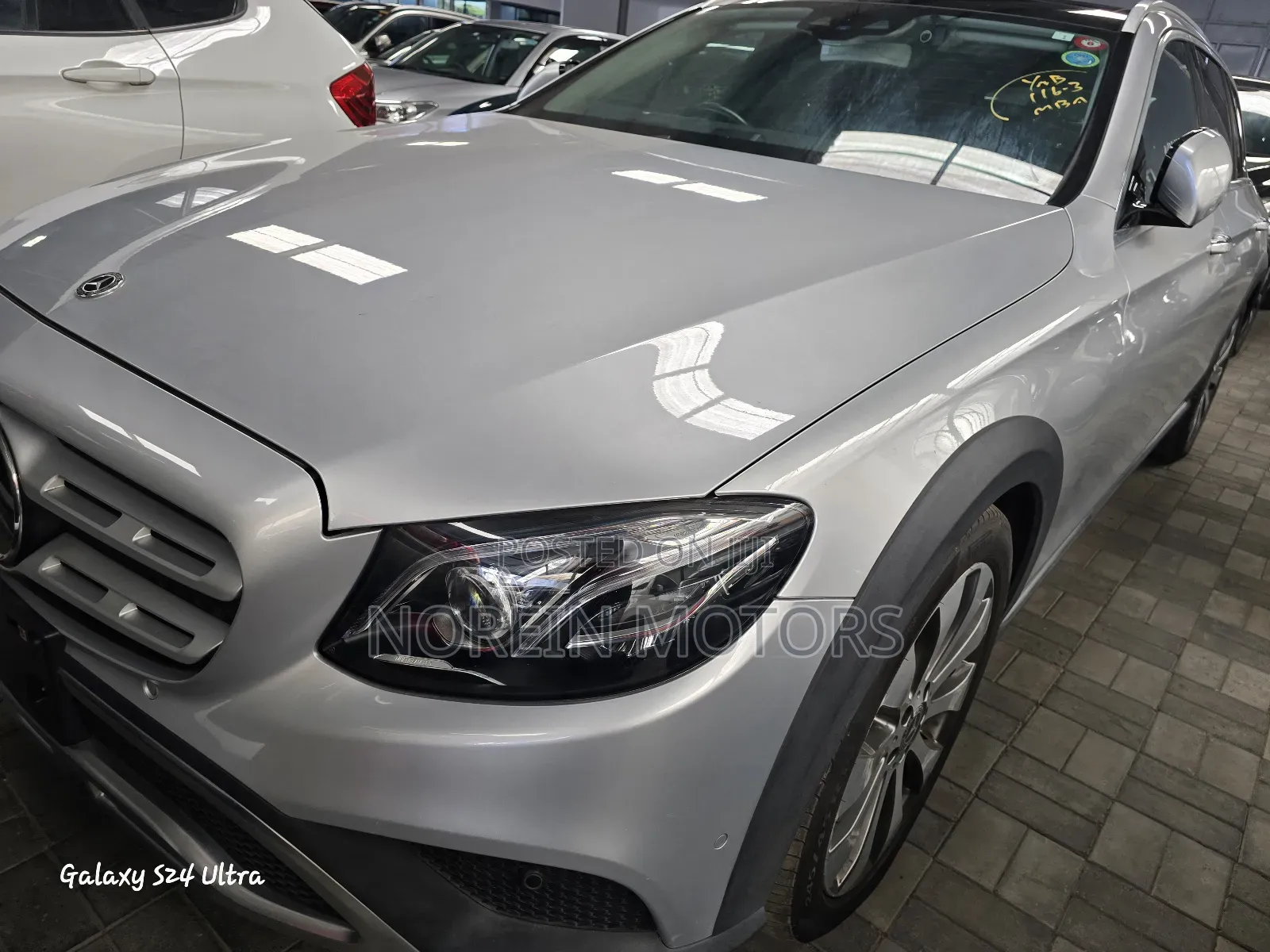 Mercedes-Benz E220 2018 Silver