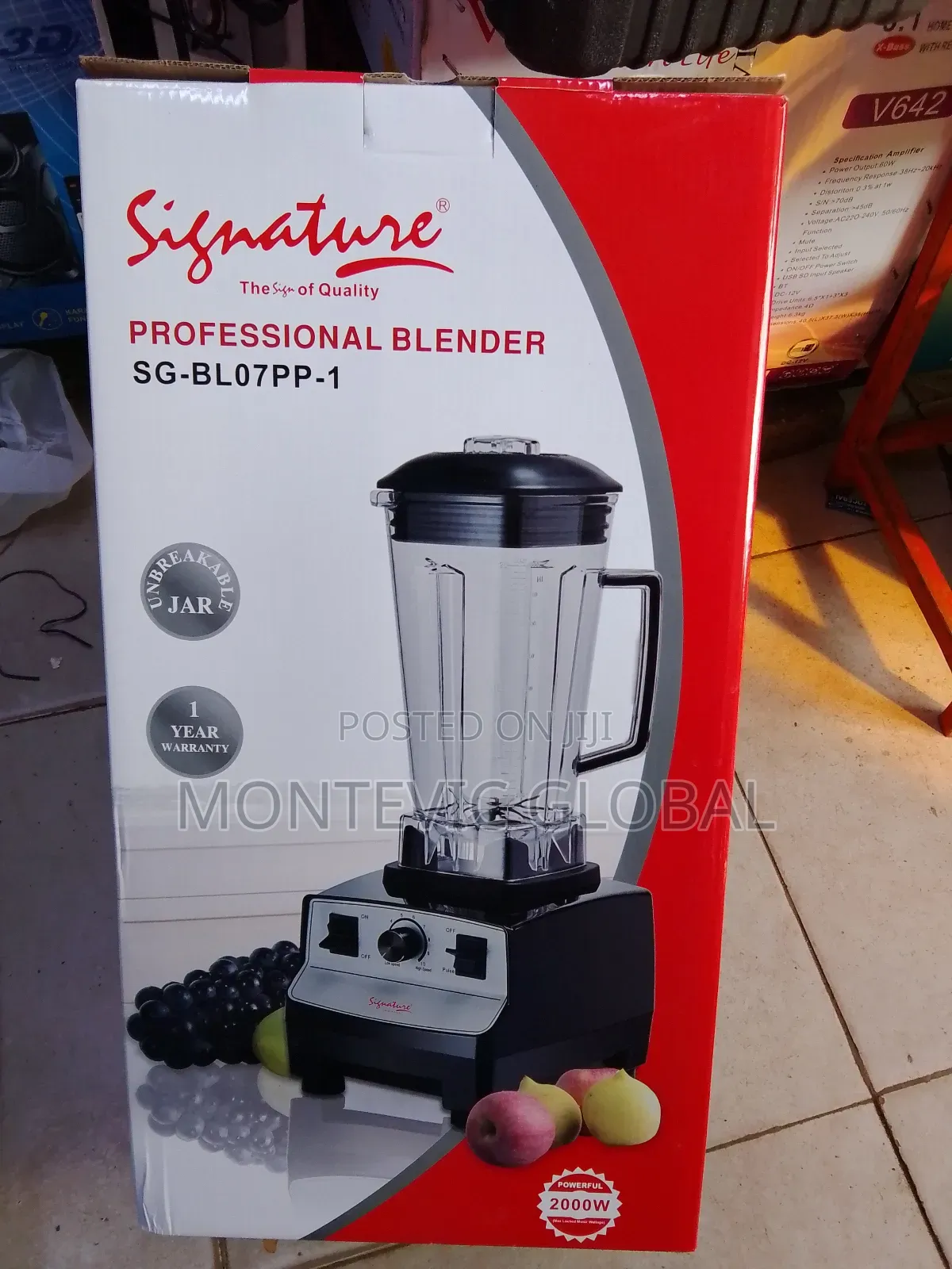 Signature Commercial Blender 4litres Jar