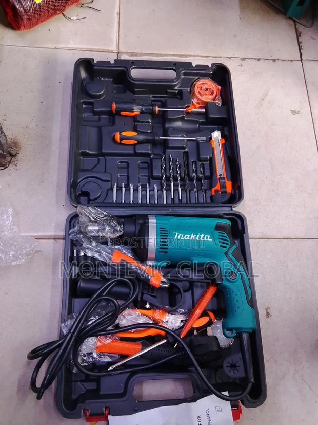 Corded Makita Impact Drill Set