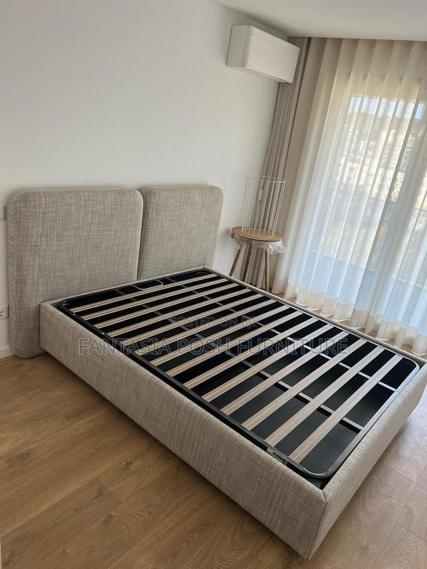 5x6 Chester Bed in Light Gray - Free Delivery, Pay on Delivery