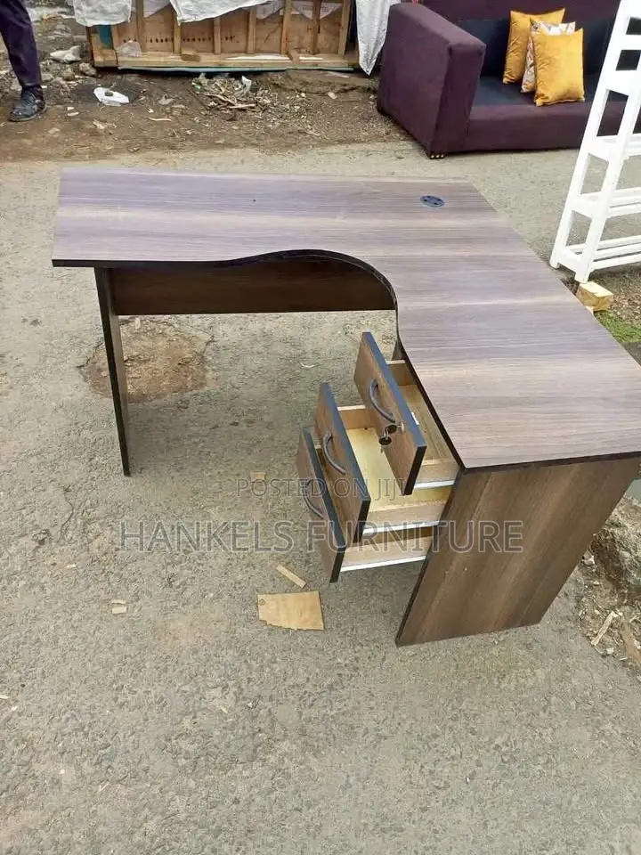 Large Economical L-Shape Desk
