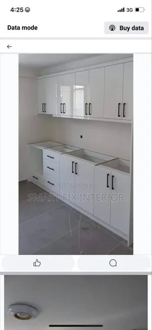 New Design and Installation of Kitchen Cabinets
