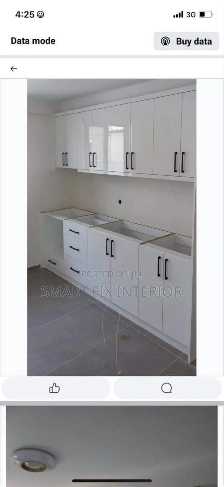 New Design and Installation of Kitchen Cabinets