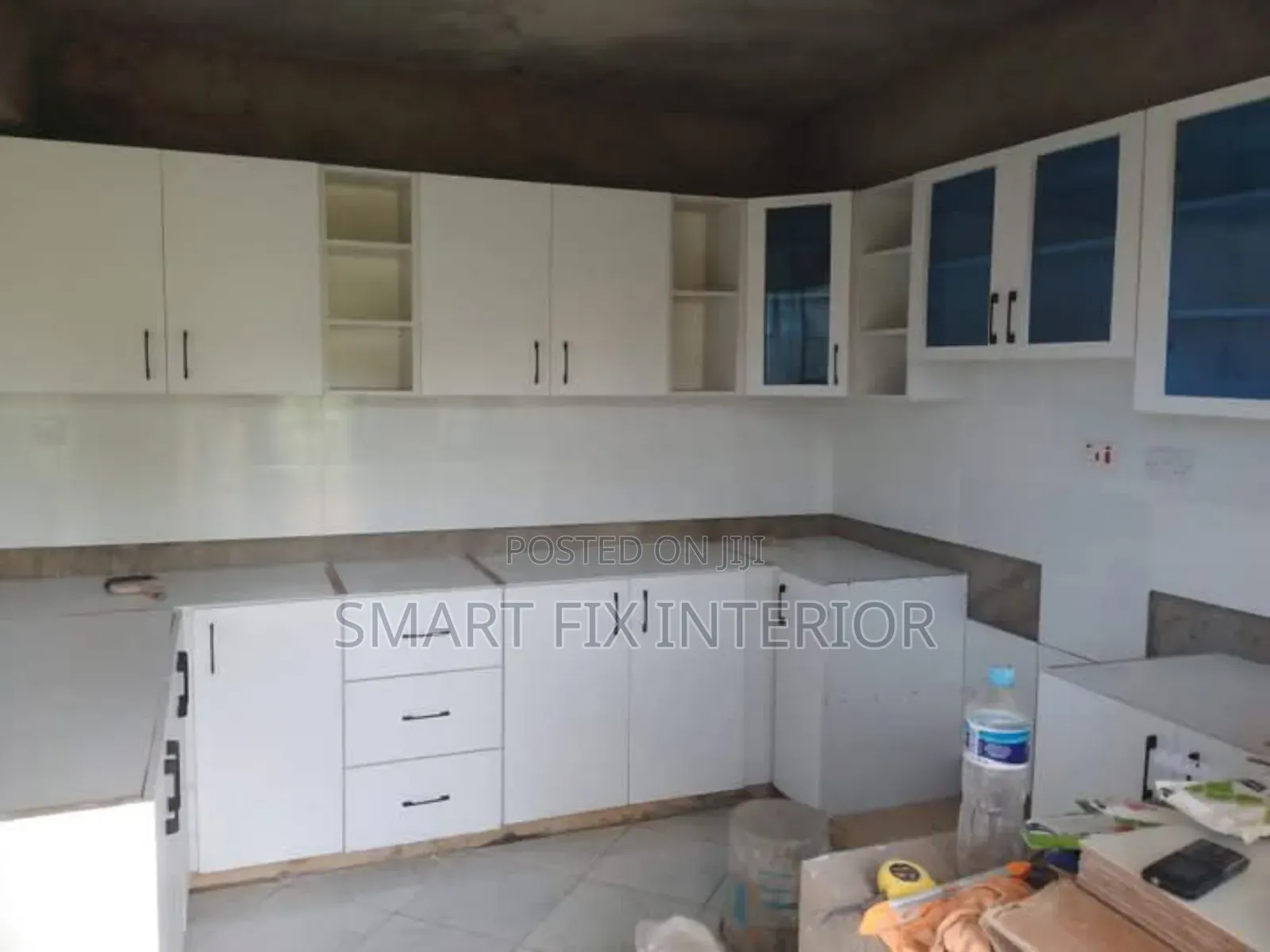 New Design and Installation of Kitchen Cabinets