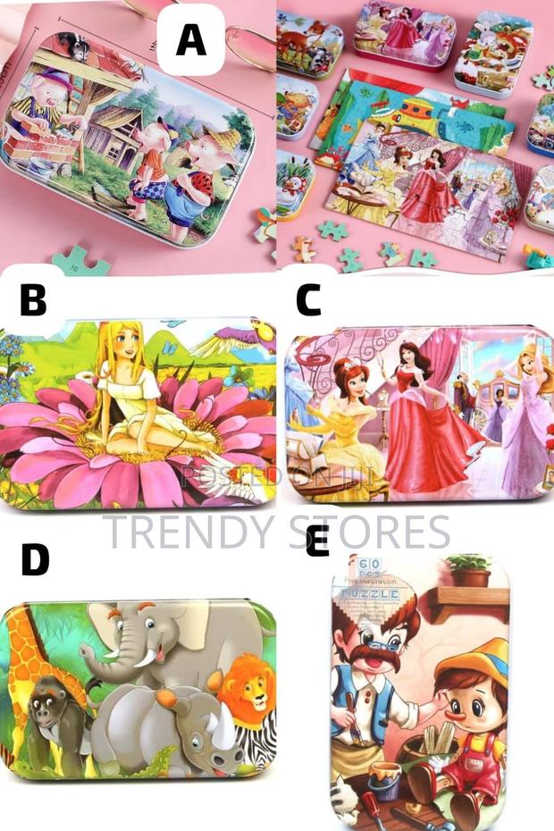 60 Pc Cartoon Theme Wooden Puzzle - main view