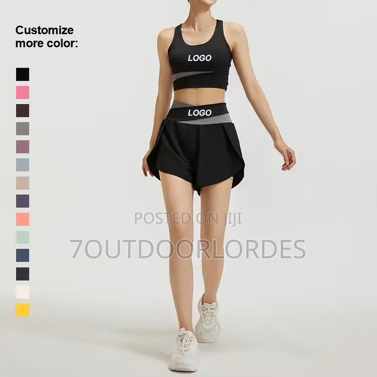 Women’S 2-Piece Sports, Running, Gym, Yoga Set