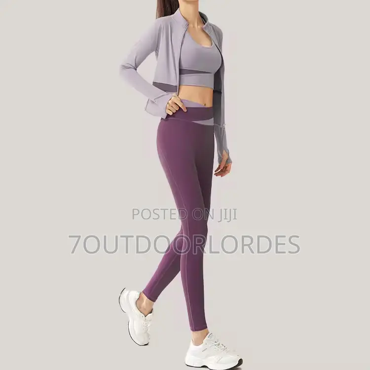 3-Piece Workout Set Gym Yoga Set