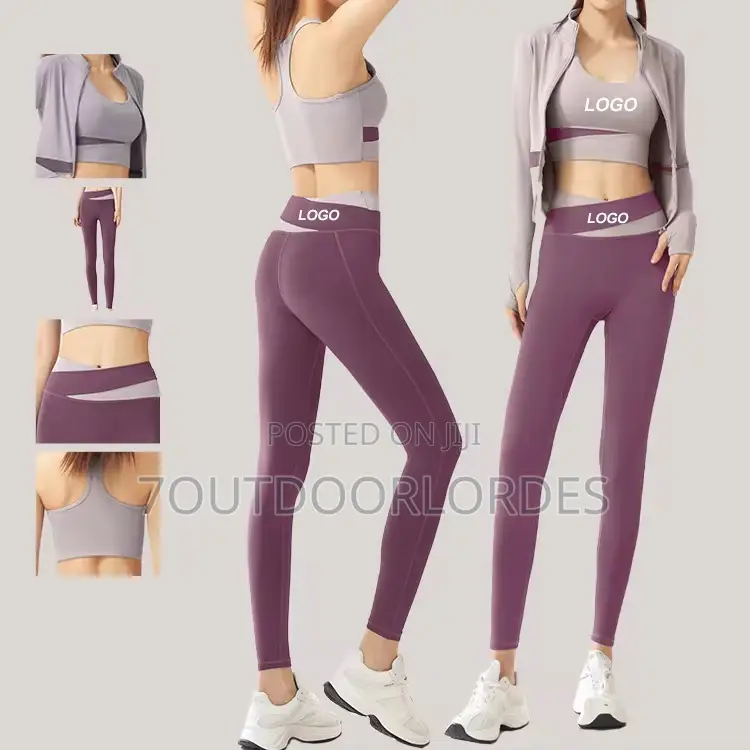 3-Piece Workout Set Gym Yoga Set