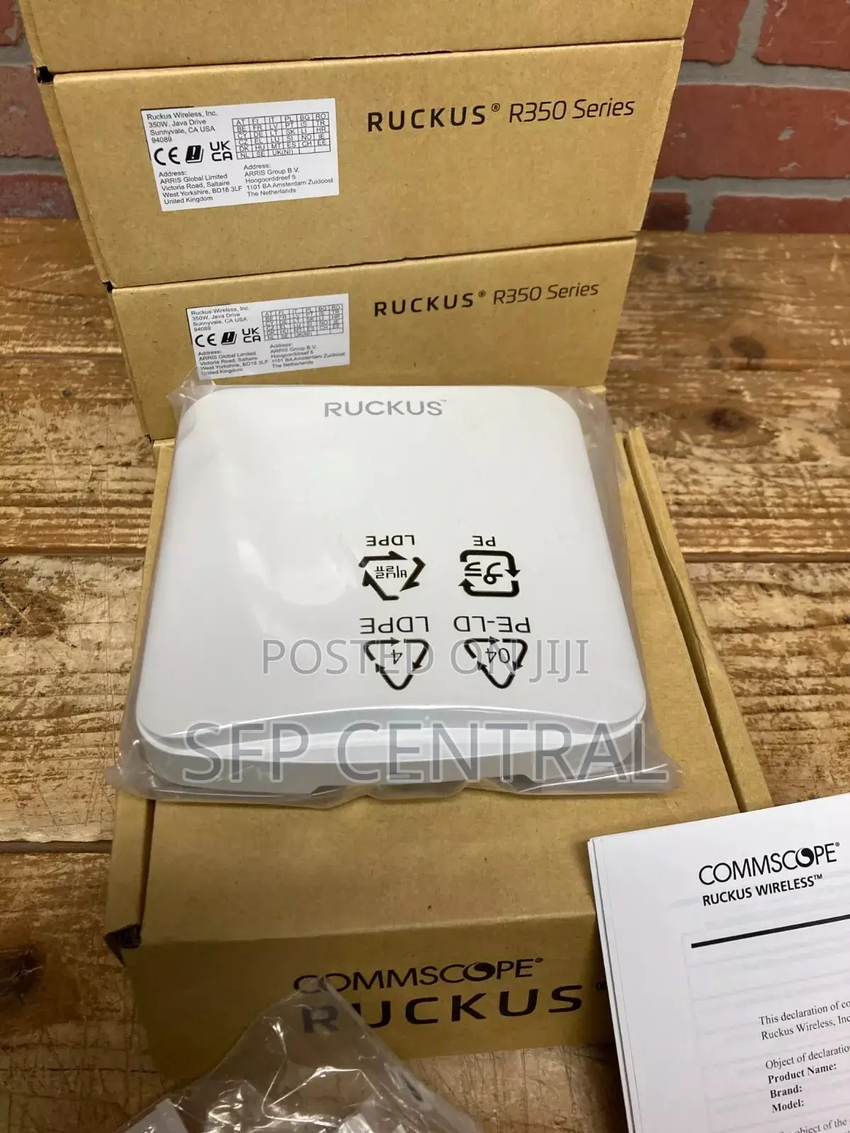 Ruckus R350 Indoor Wi-Fi 6 (802.11ax) Access Point