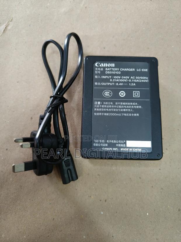 Original Lc-E6 Canon Battery Charger - thumbnail 2