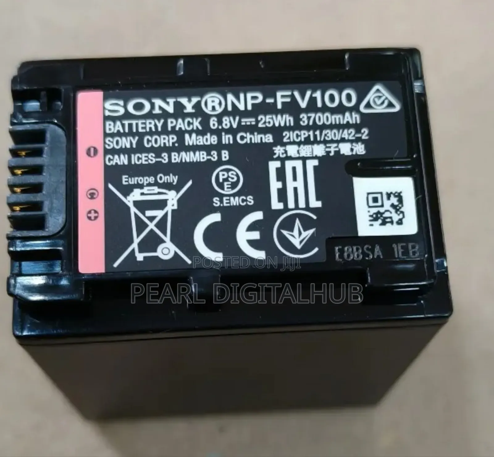 Sony Np-Fv100