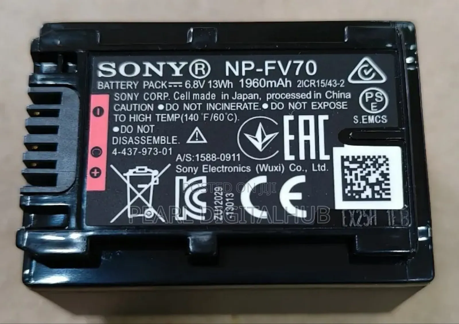 Original Sony Np-Fv70 Battery