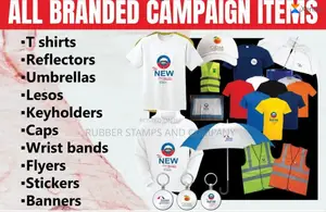 Branding (Umbrellas, Tshirts, Hoodies, Reflectors Etc)