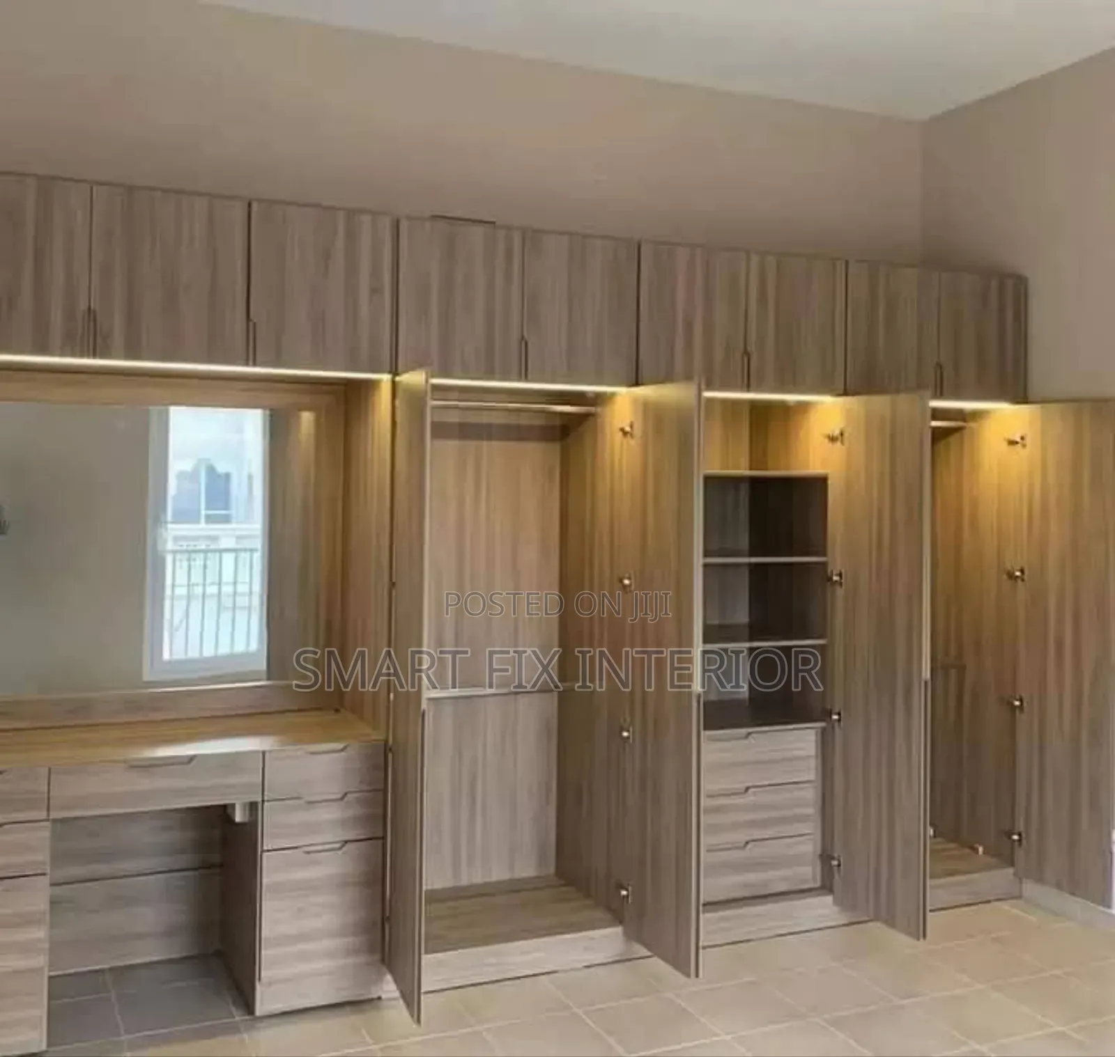 Modern Design and Installation in Wardrobes Cabinet