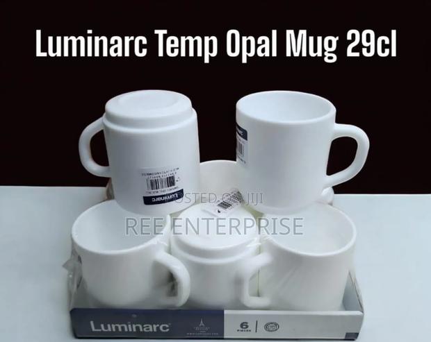 *Set Of 6 Luminarc 29cl Cups Brand New