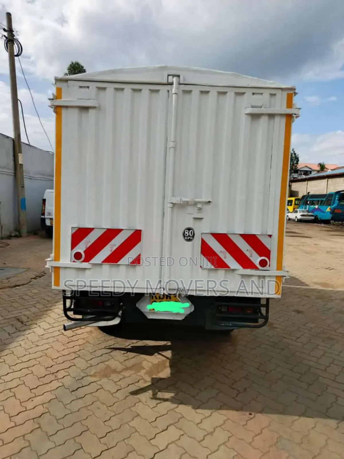 Canter Truck Accessible for Deliveries