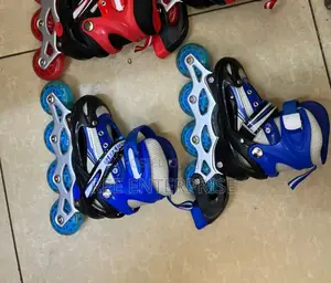 *Skating Shoes With Guards and Helmet