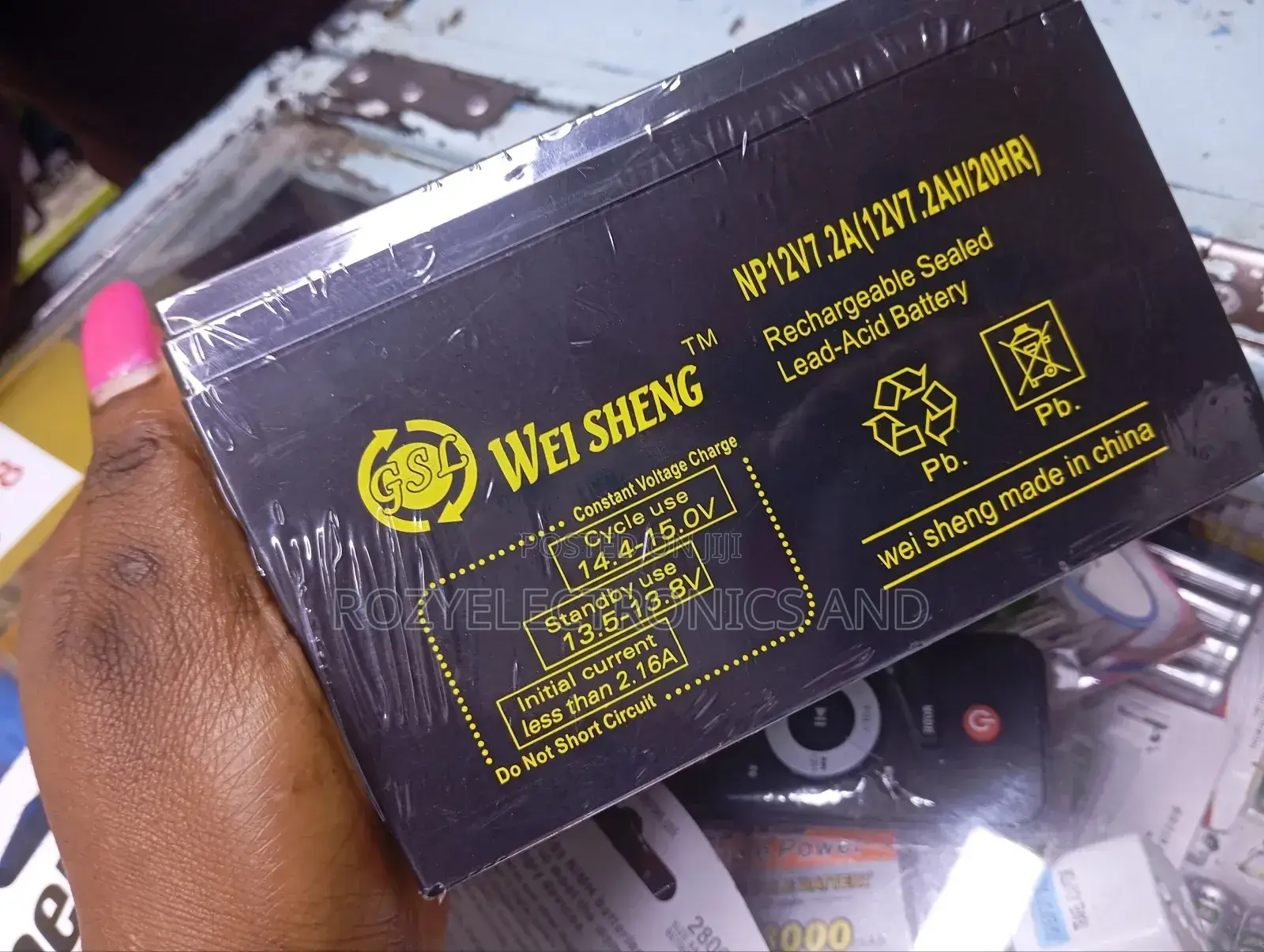 Lead Battery Rechargeable