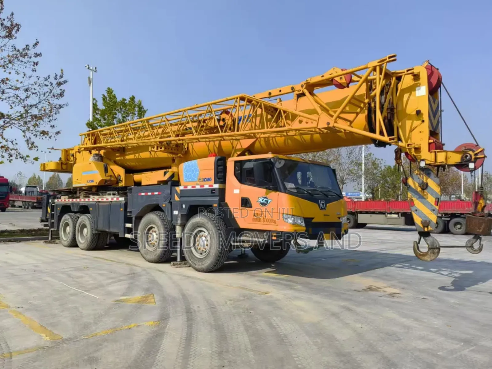 Crane Available for Lifting Services