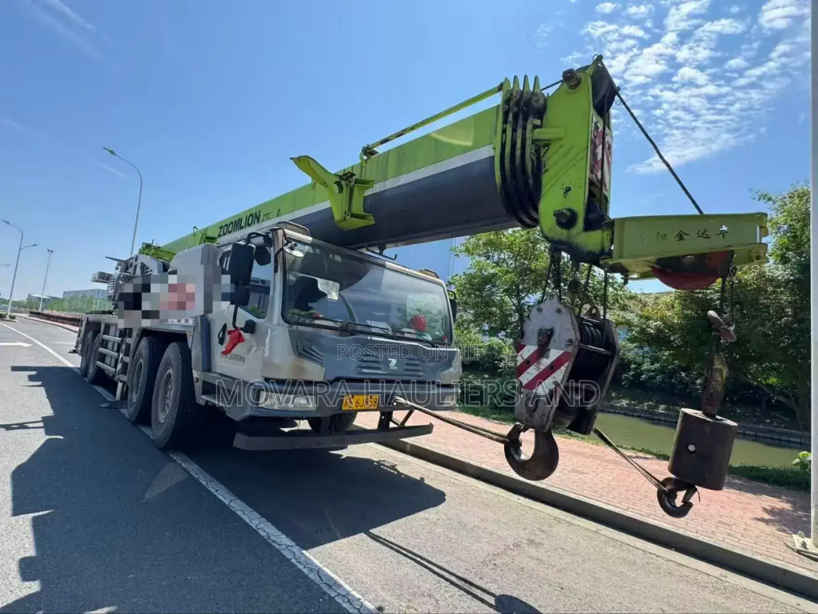 Crane Available for Lifting Services