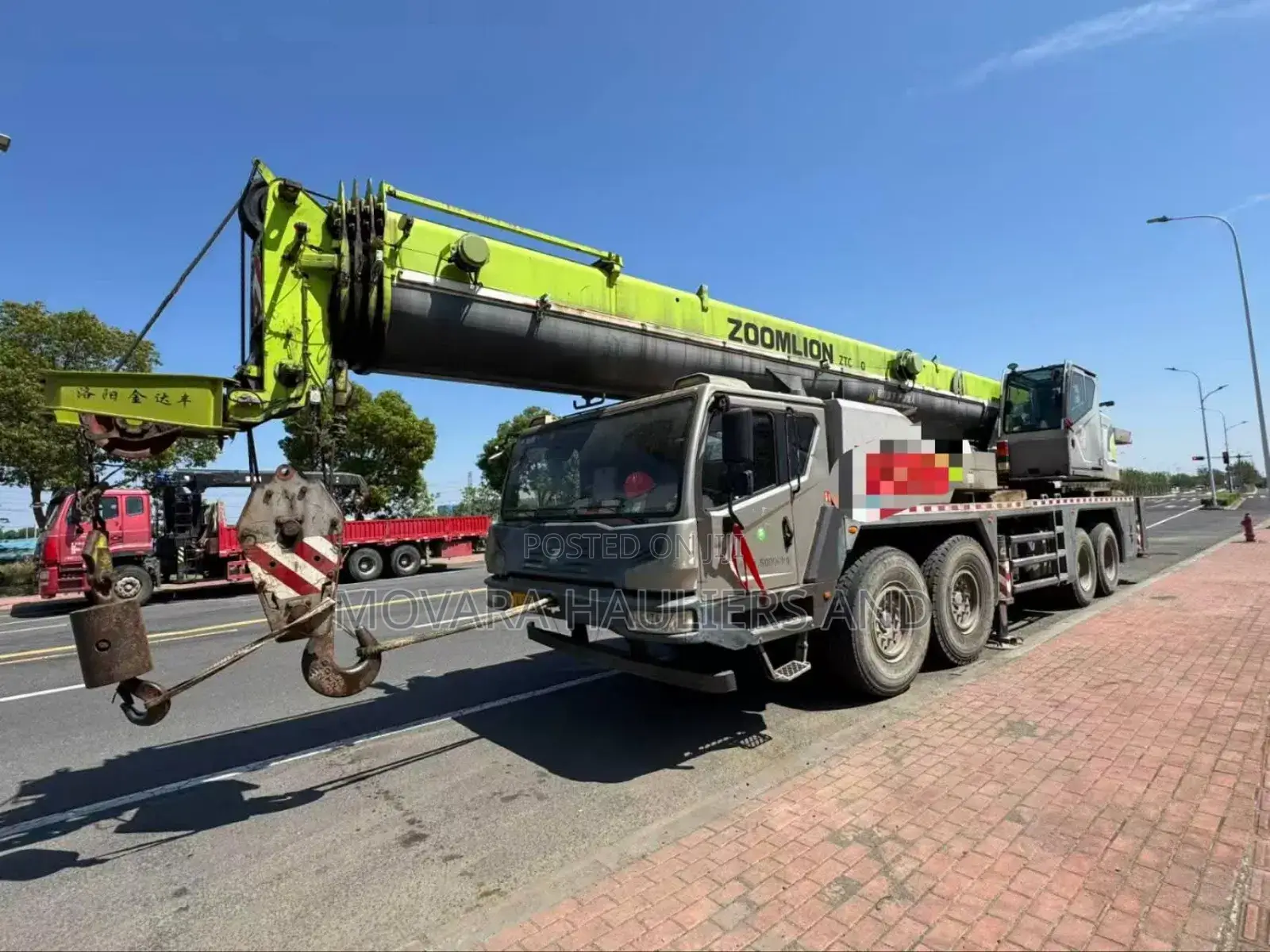 Crane Available for Lifting Services