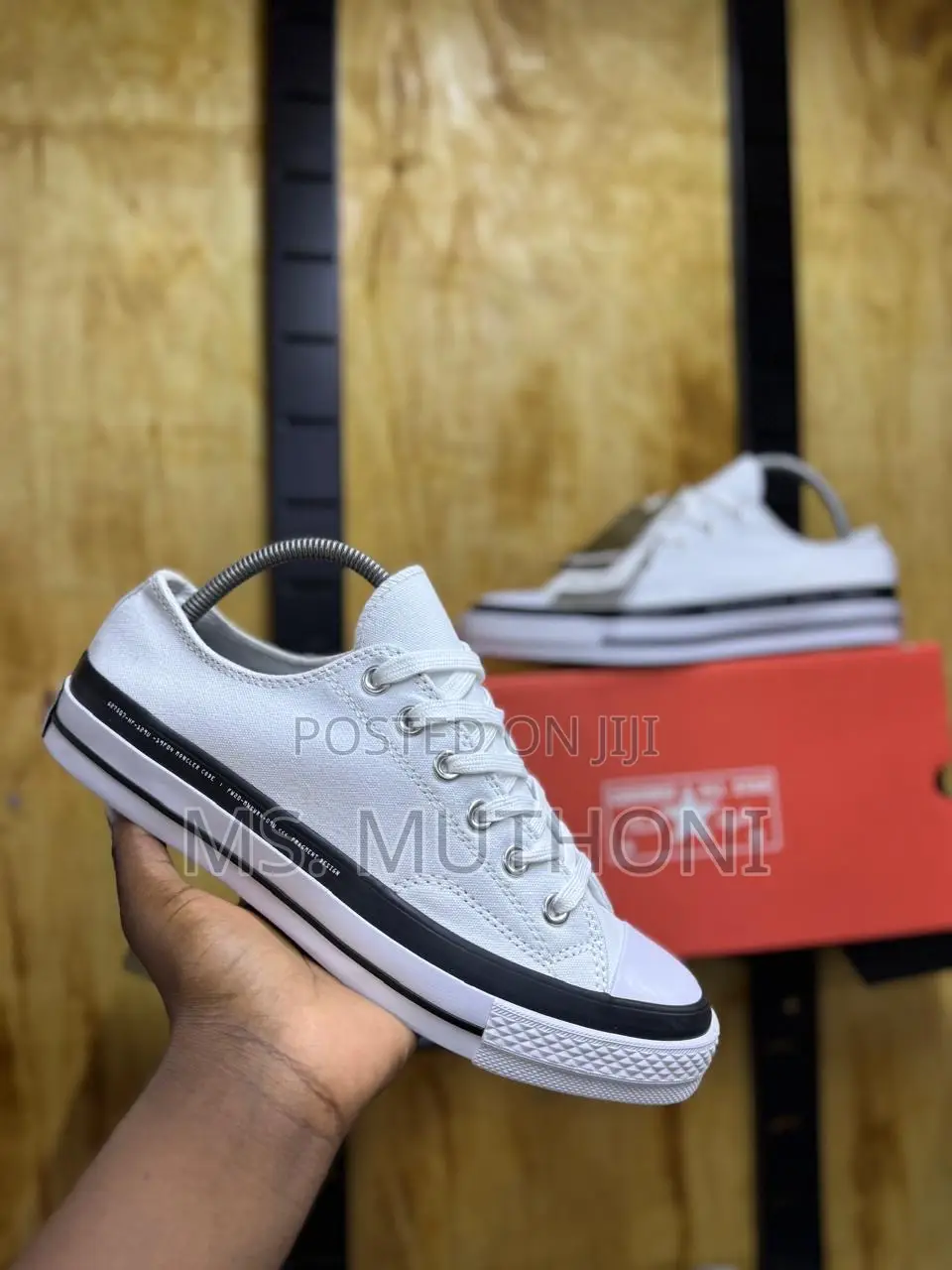Converse Chunk Taylor 70s "Moncler X Fragment Black/White"