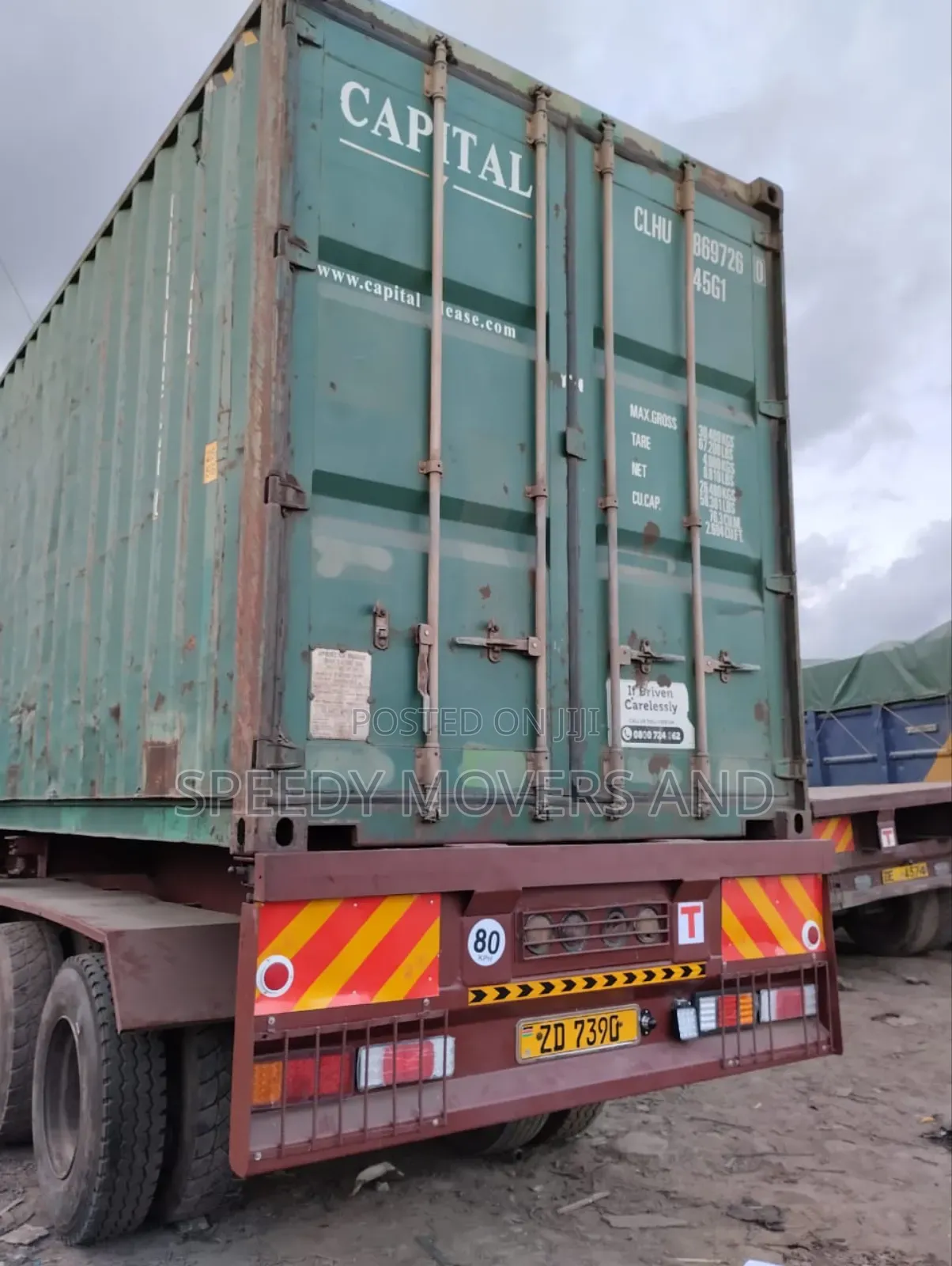 Container Trailer Available for Logistic.